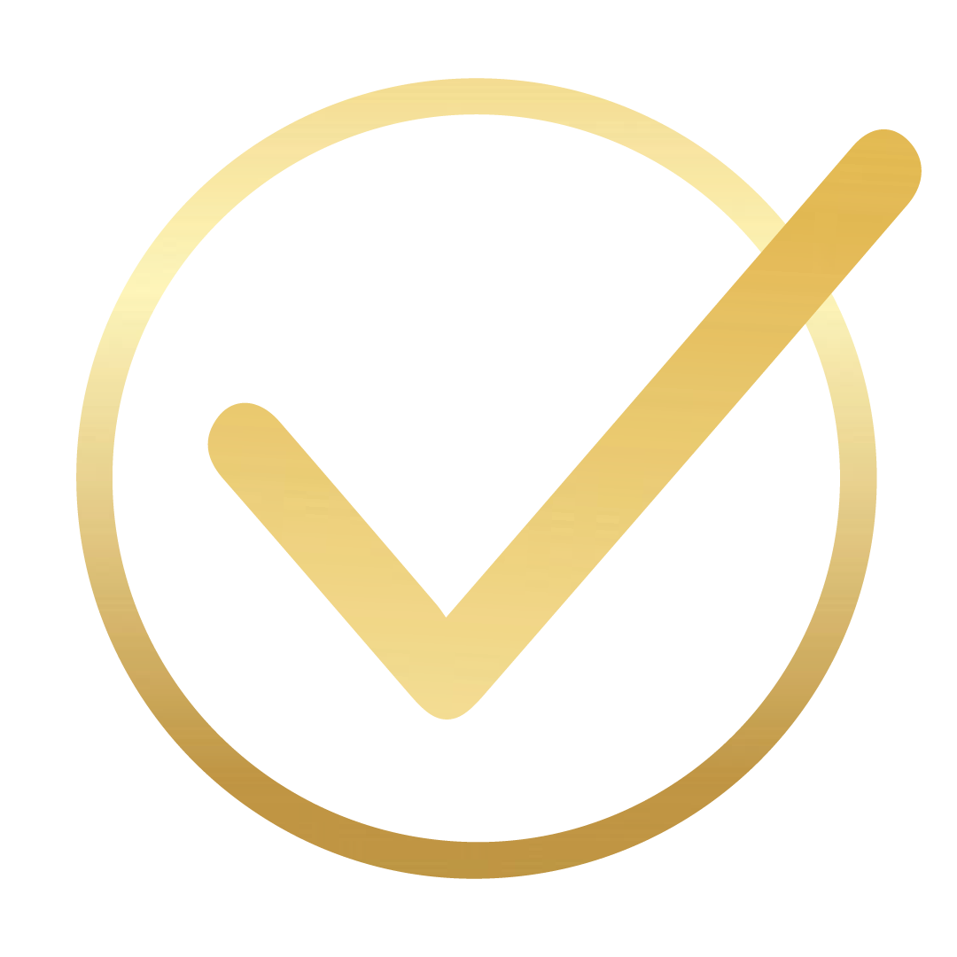 Gold Tick icon